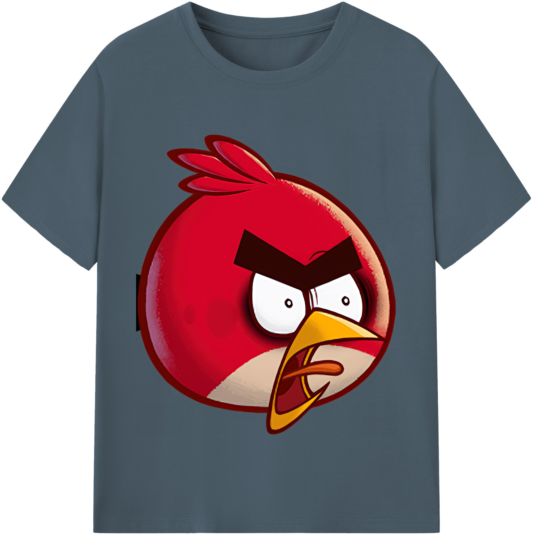 （画像用） Angry Birds アングリーバード 綿100％半袖Tシャツ（フロントプリント）